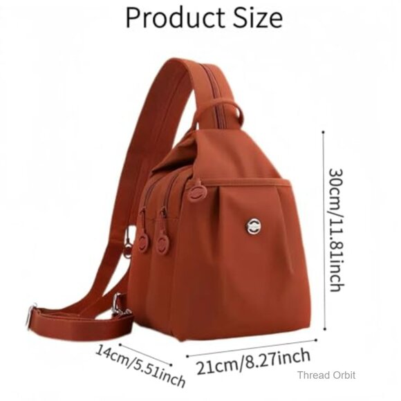 Waterproof Convertible Backpack Tote, Anti-Theft Commuter Bag for Women